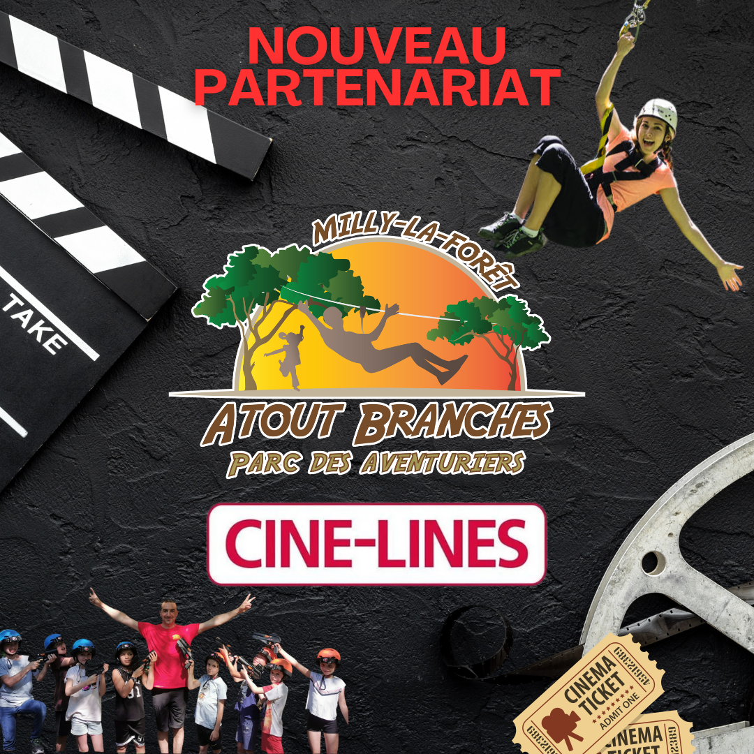 Partenariat avec ciné-lines Milly